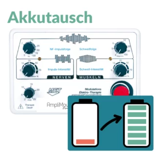 AmpliMed Akkutausch